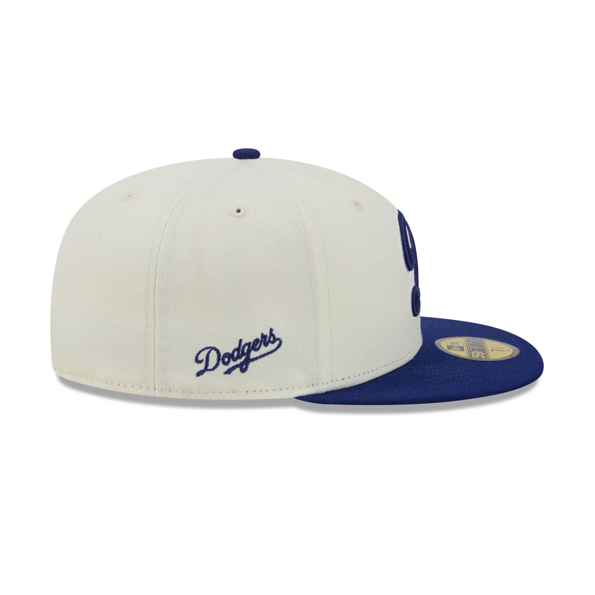 Los Angeles Dodgers Deceptor Chrome White 59FIFTY Fitted Hat