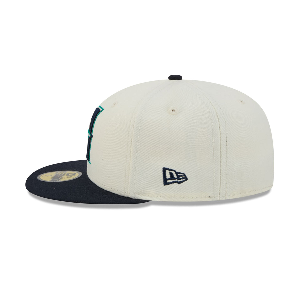 Seattle Mariners Deceptor Chrome White 59FIFTY Fitted Hat