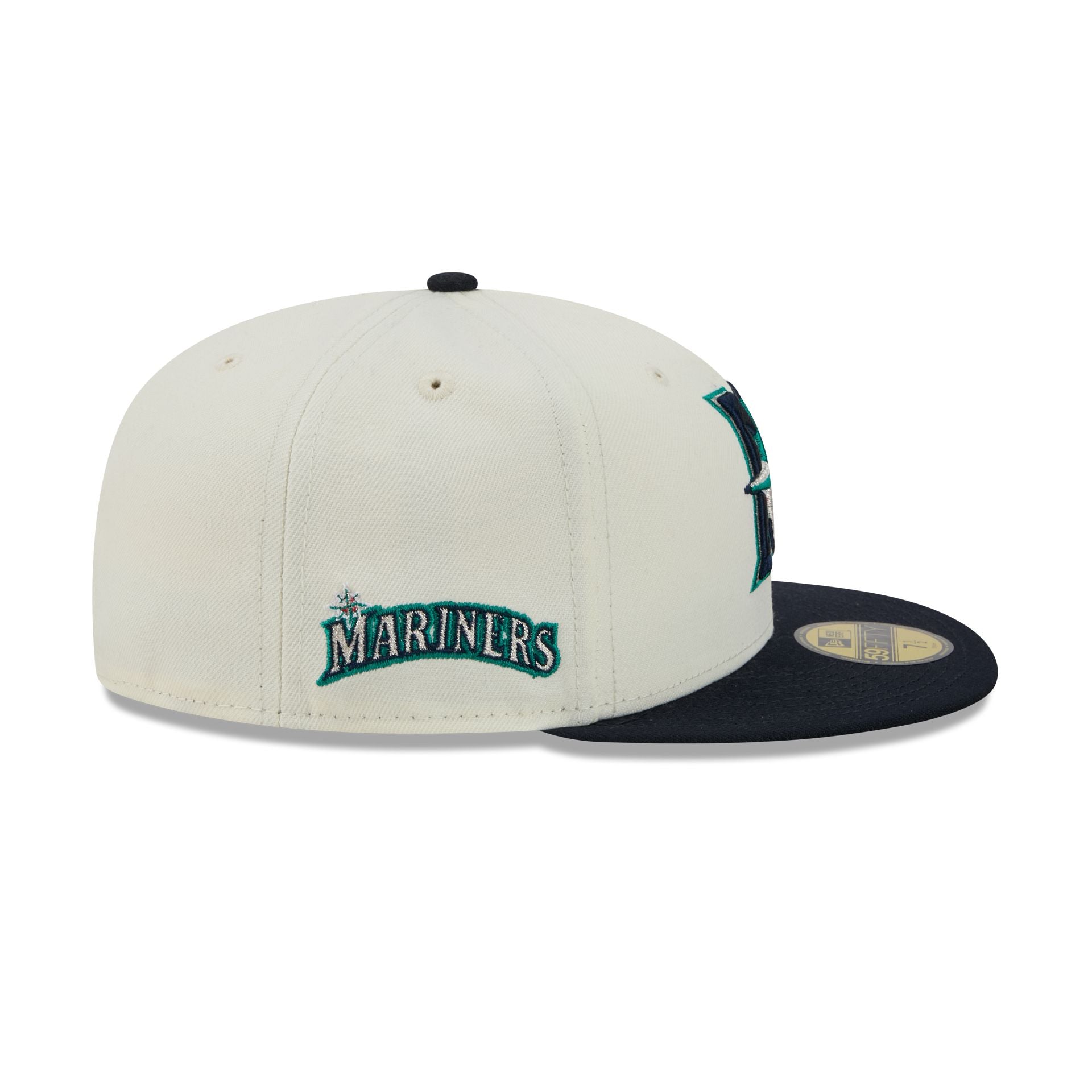 Seattle Mariners Deceptor Chrome White 59FIFTY Fitted Hat