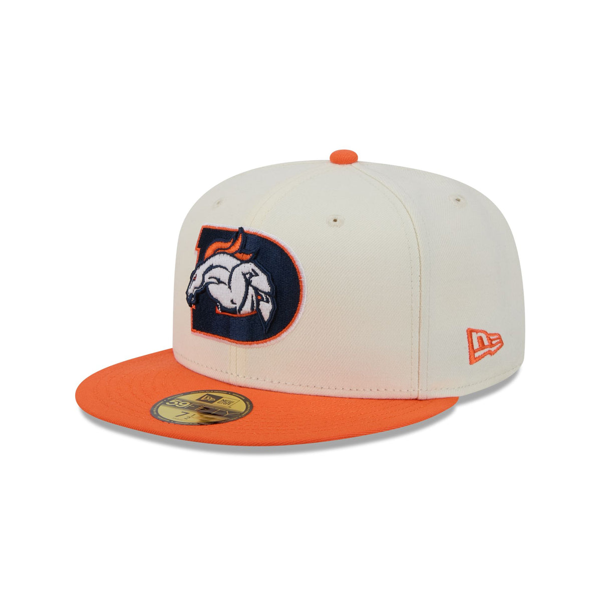 Denver Broncos Deceptor Chrome White 59FIFTY Fitted Hat