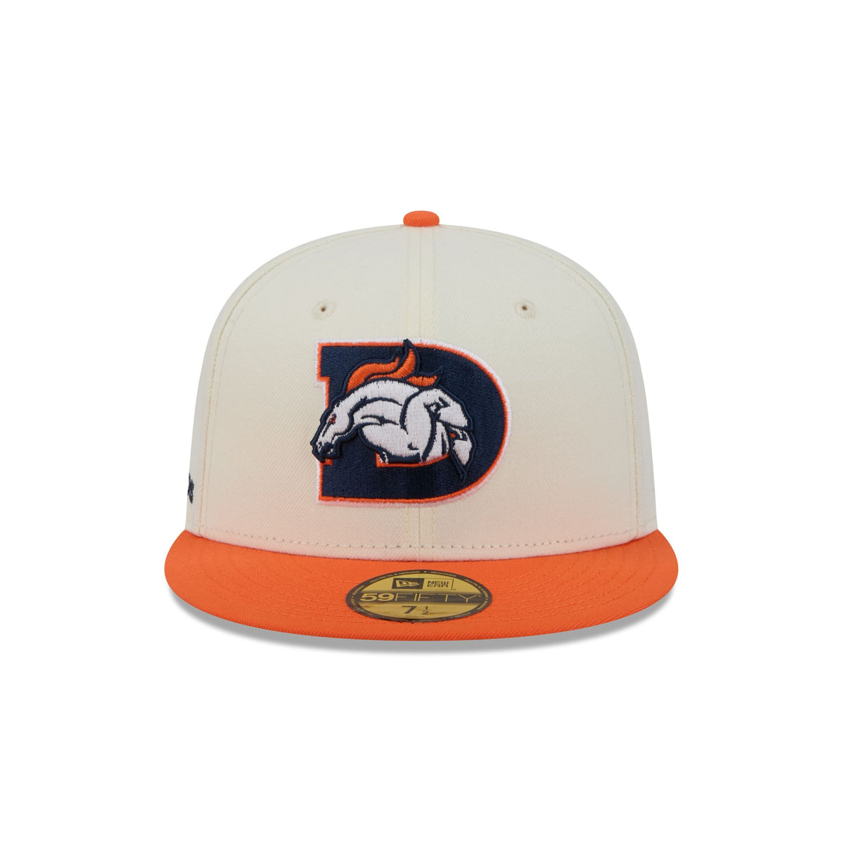 Denver Broncos Deceptor Chrome White 59FIFTY Fitted Hat