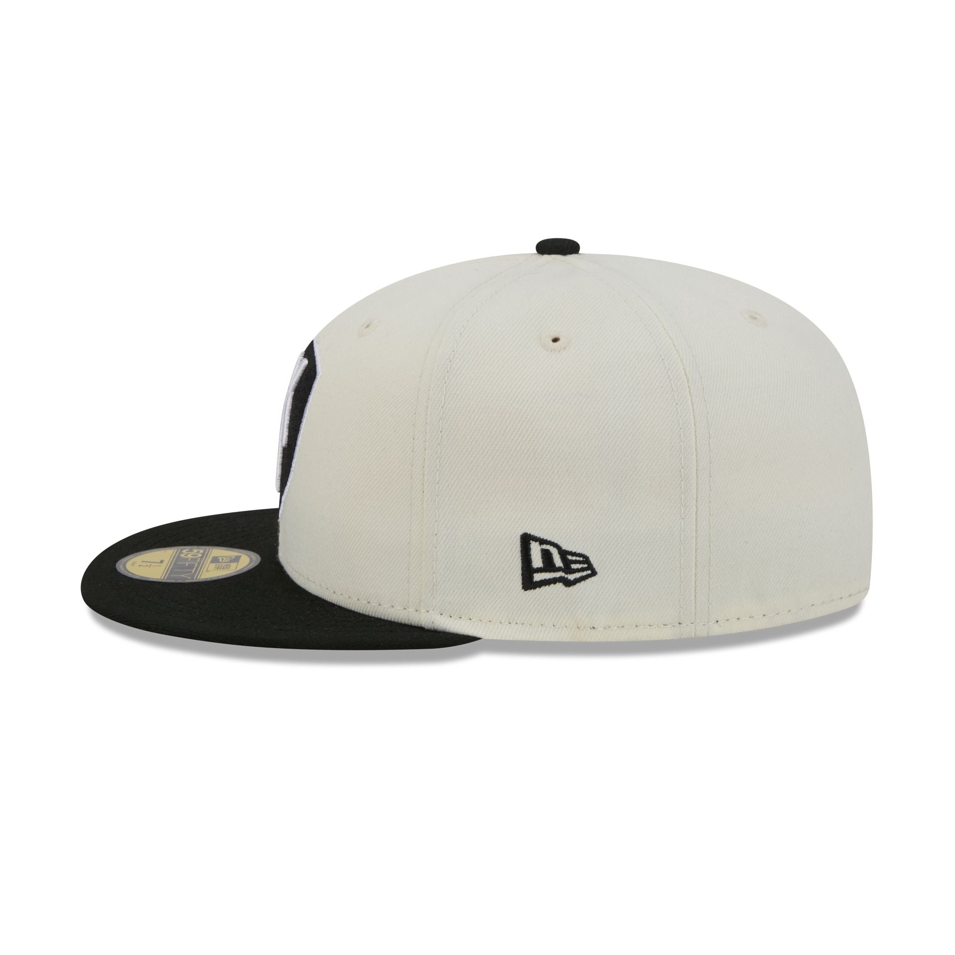 Brooklyn Nets Deceptor Chrome White 59FIFTY Fitted Hat