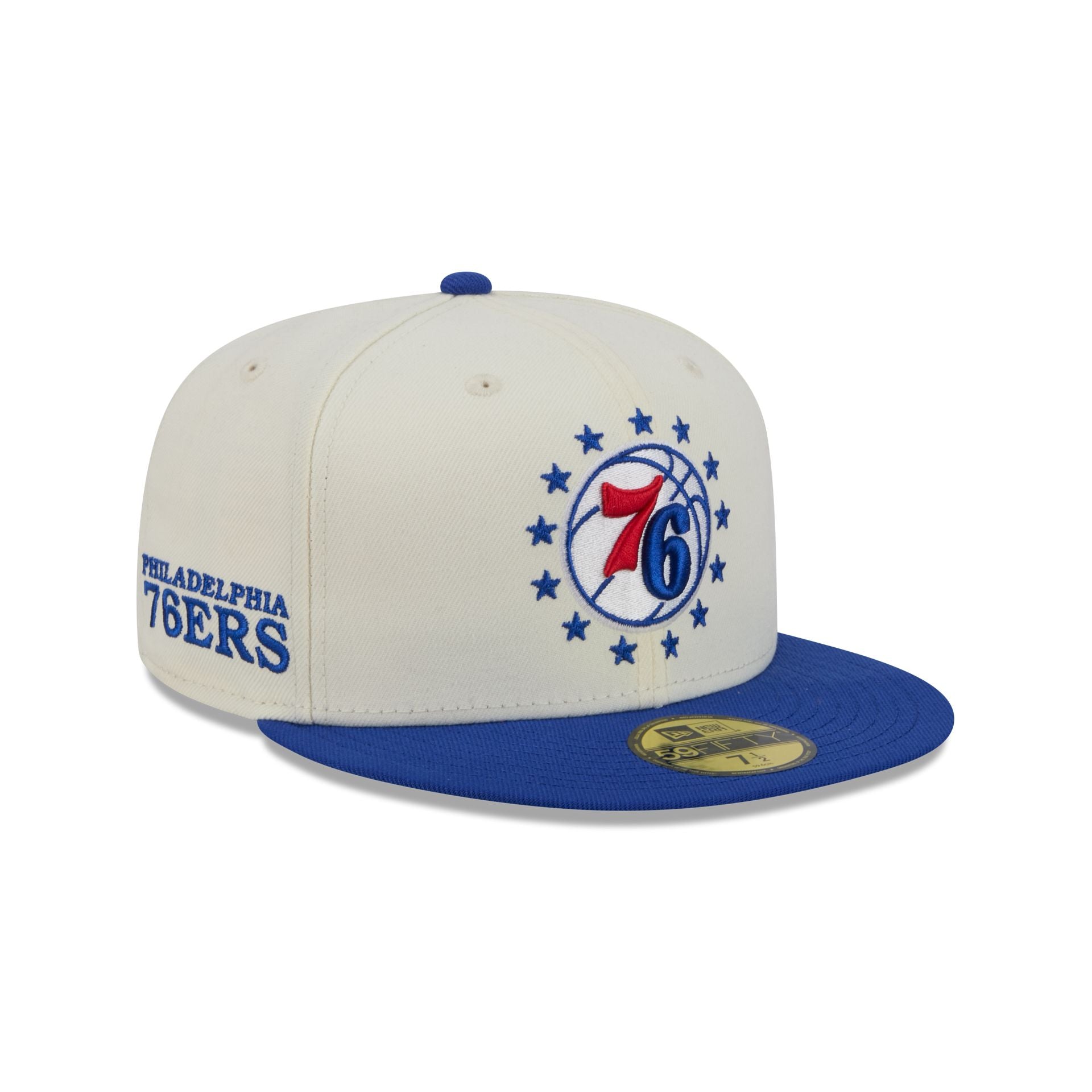 Philadelphia 76ers Deceptor Chrome White 59FIFTY Fitted Hat