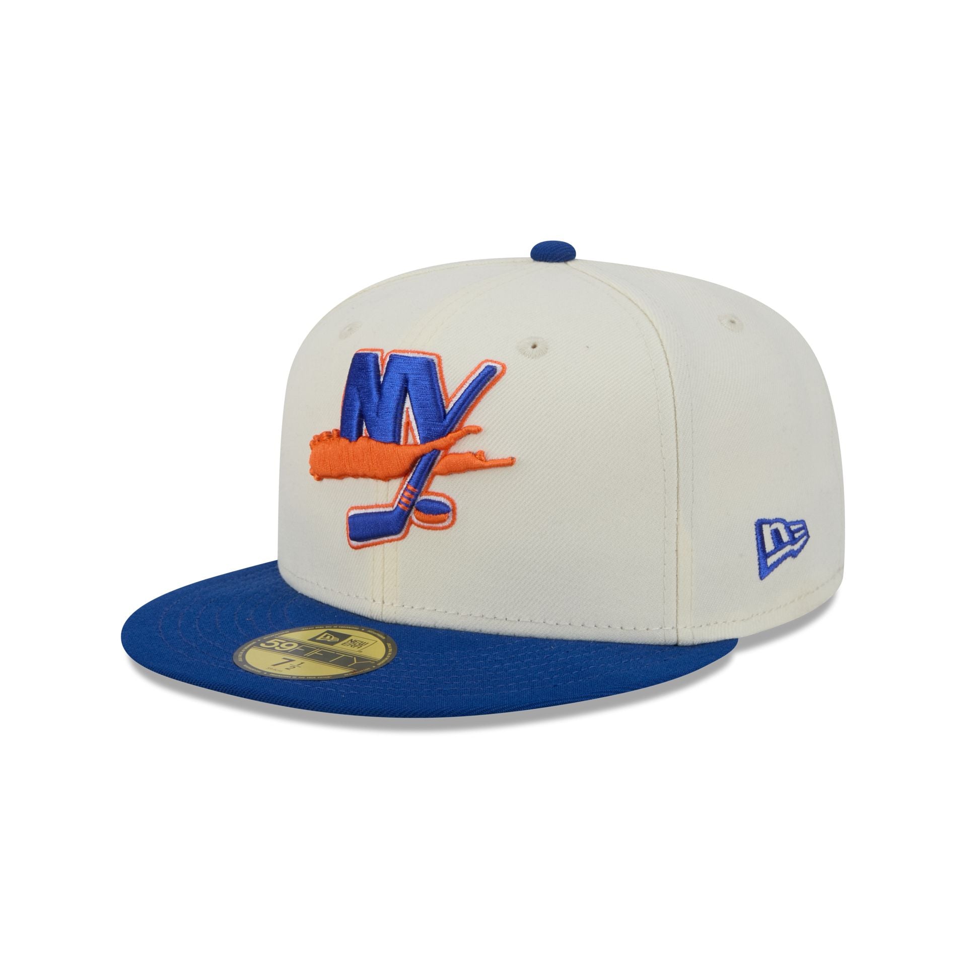 New York Islanders Deceptor Chrome White 59FIFTY Fitted Hat