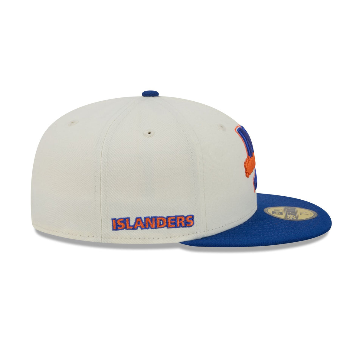 New York Islanders Deceptor Chrome White 59FIFTY Fitted Hat