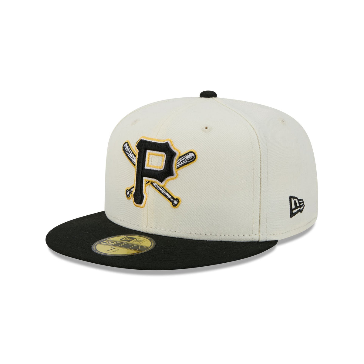 Pittsburgh Pirates Deceptor Chrome White 59FIFTY Fitted Hat