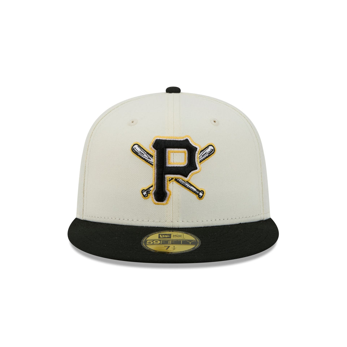Pittsburgh Pirates Deceptor Chrome White 59FIFTY Fitted Hat