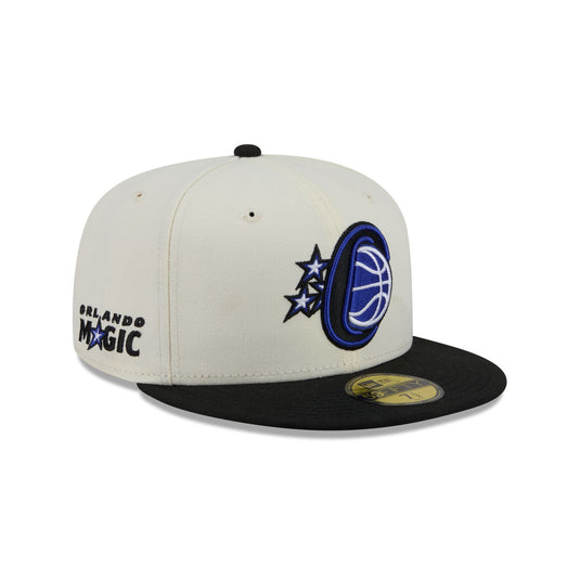 Orlando Magic Deceptor Chrome White 59FIFTY Fitted Hat