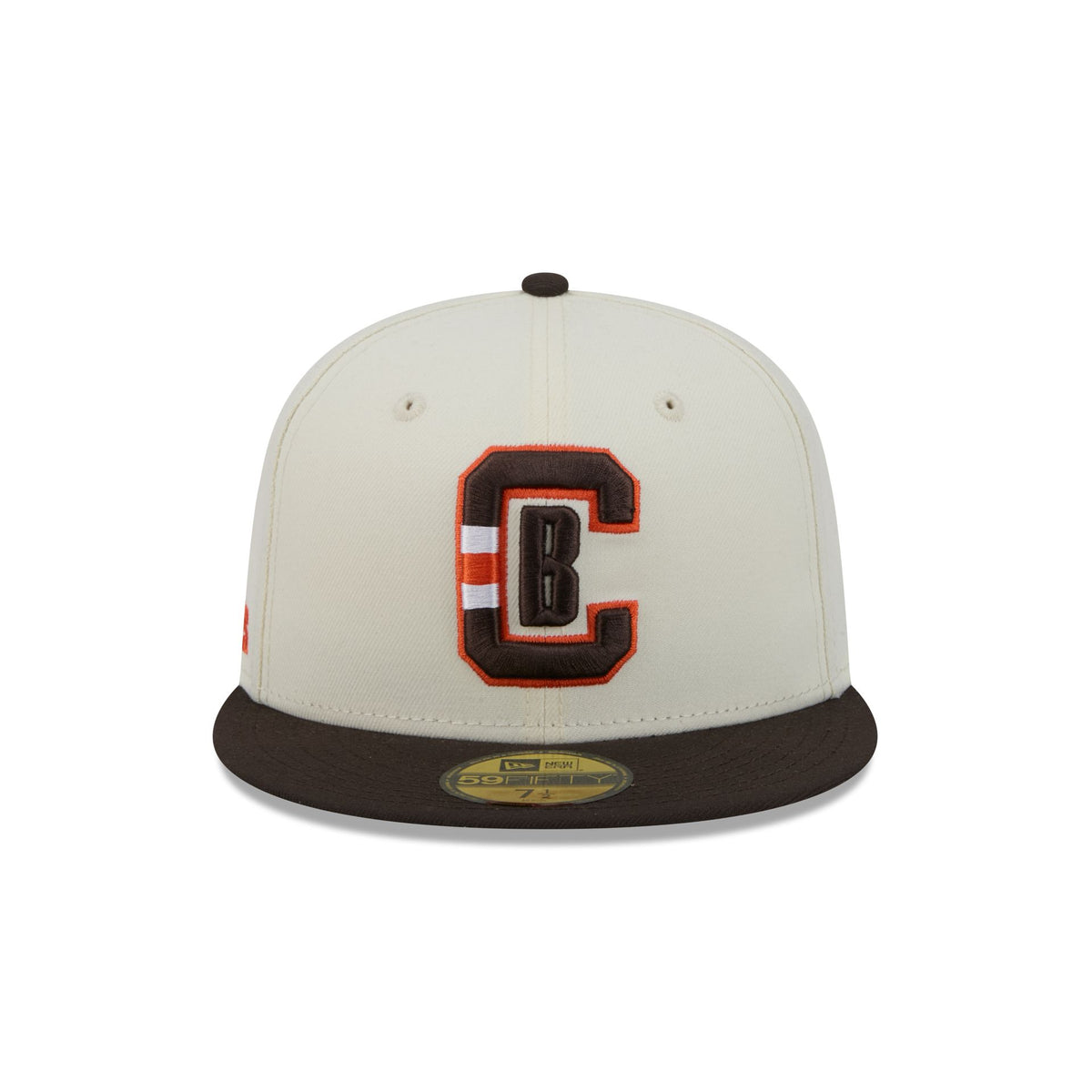 Cleveland Browns Deceptor Chrome White 59FIFTY Fitted Hat