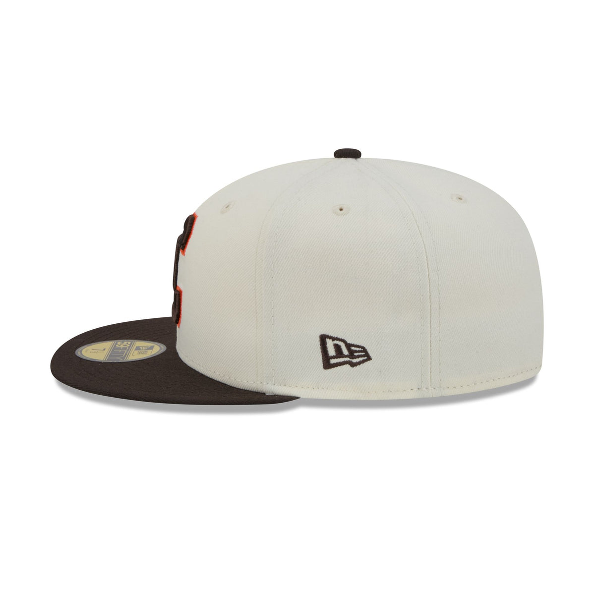 Cleveland Browns Deceptor Chrome White 59FIFTY Fitted Hat