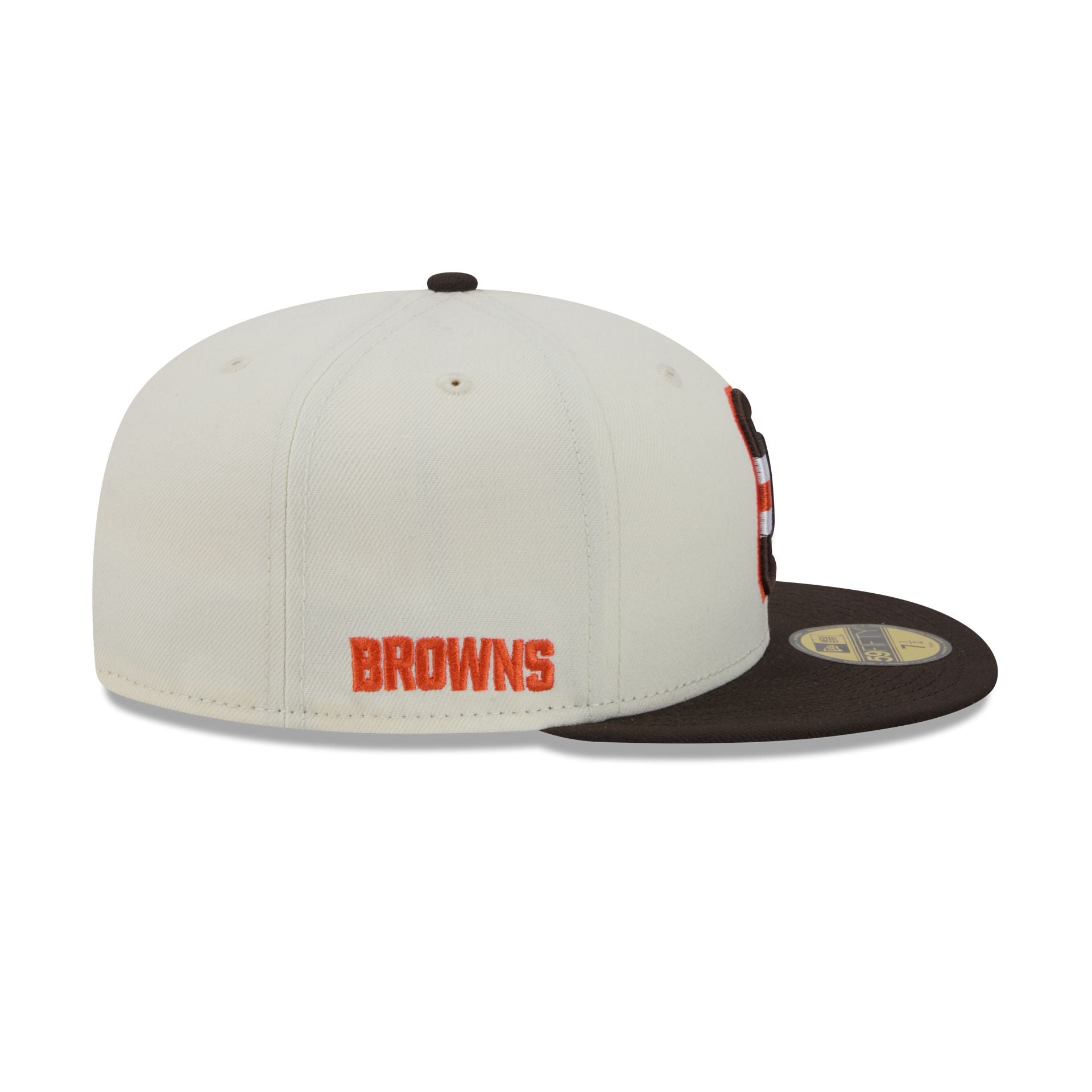 Cleveland Browns Deceptor Chrome White 59FIFTY Fitted Hat