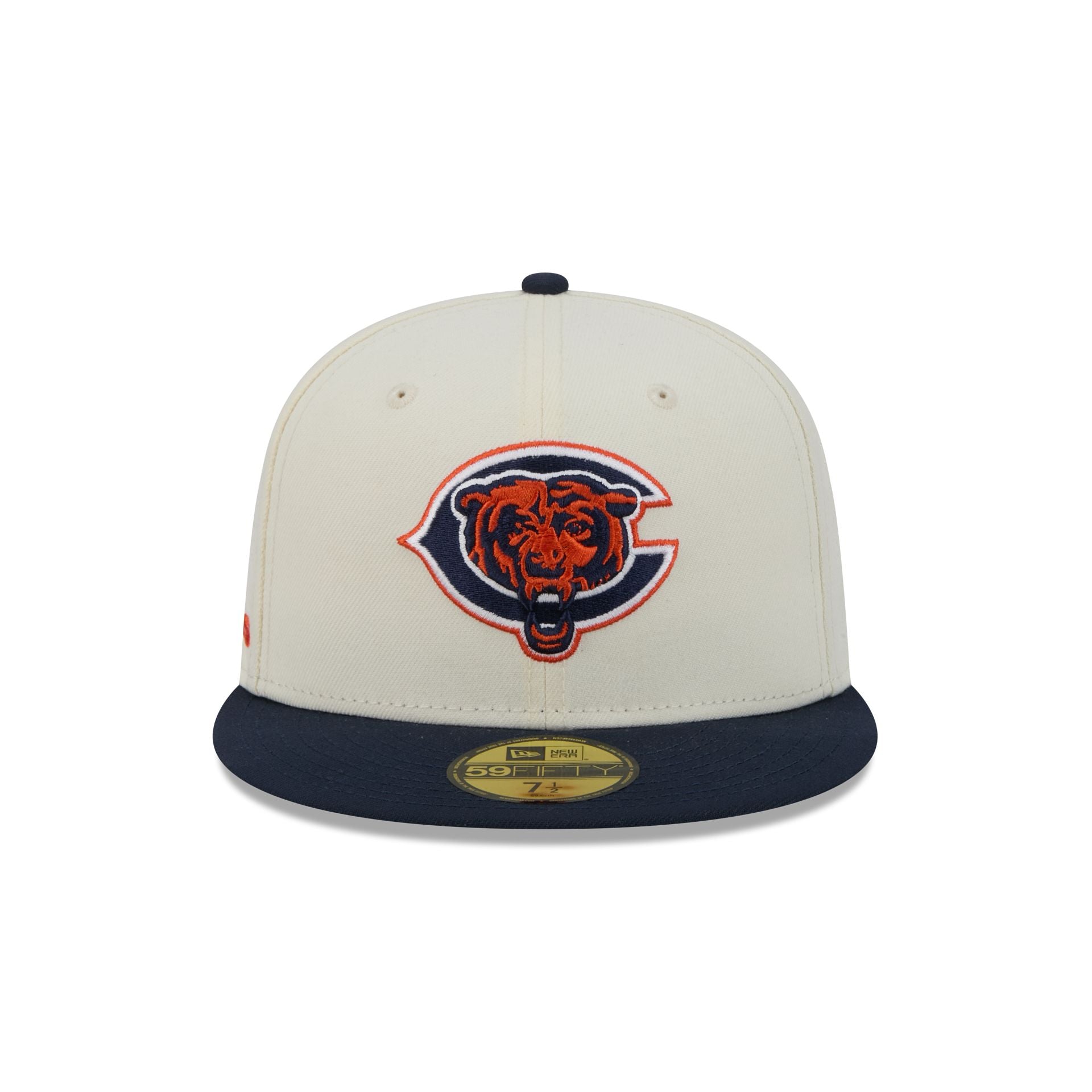 Chicago Bears Deceptor Chrome White 59FIFTY Fitted Hat