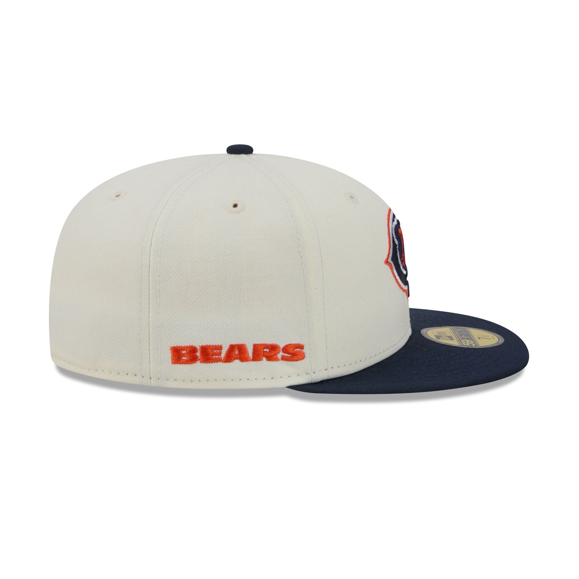 Chicago Bears Deceptor Chrome White 59FIFTY Fitted Hat