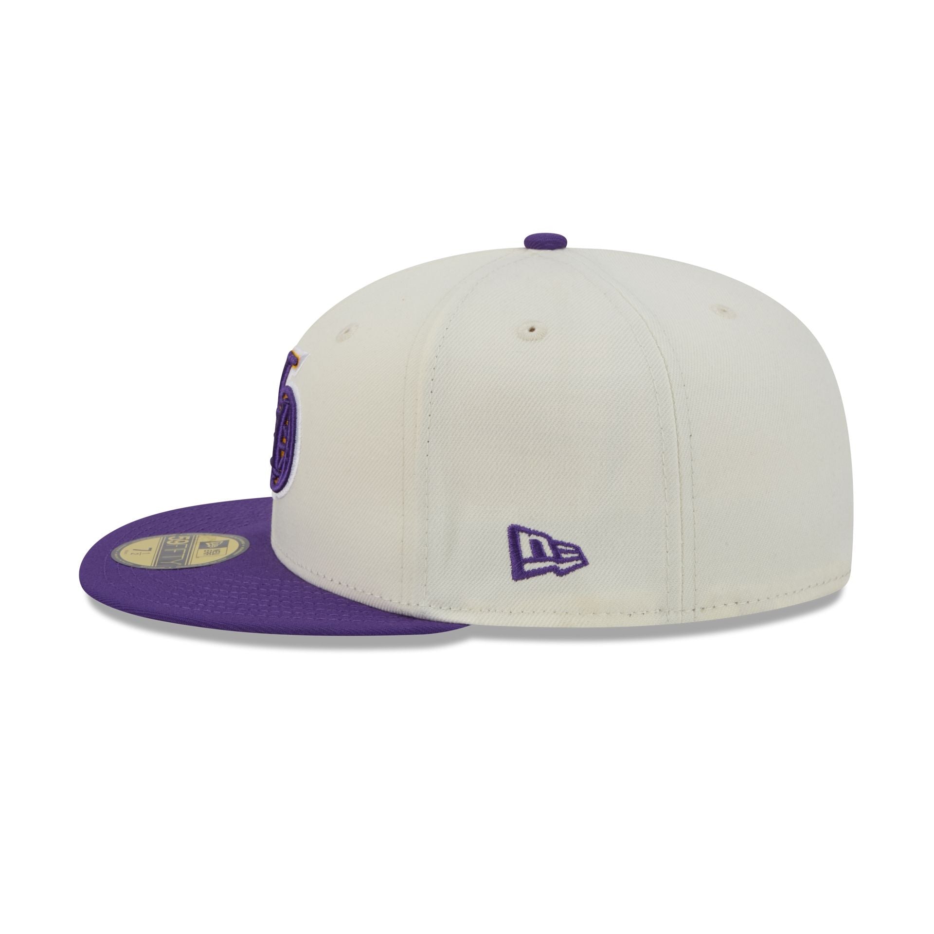 Los Angeles Lakers Deceptor Chrome White 59FIFTY Fitted Hat