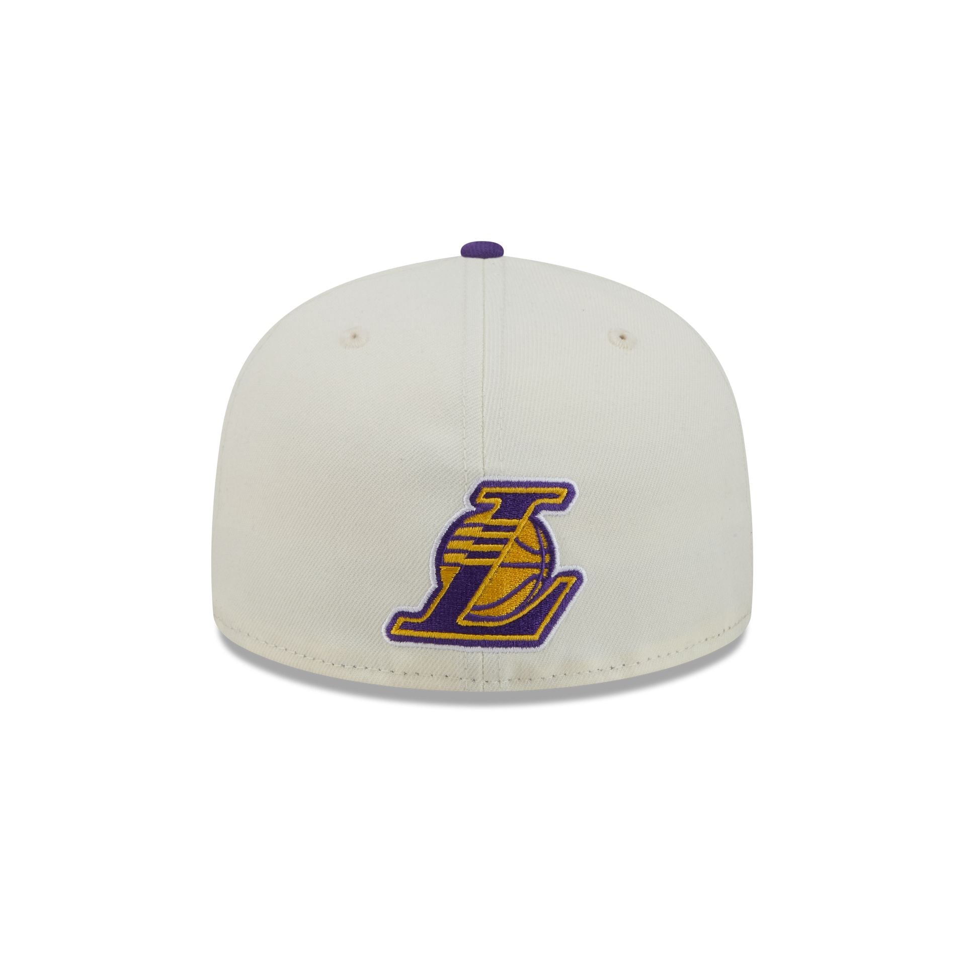 Los Angeles Lakers Deceptor Chrome White 59FIFTY Fitted Hat