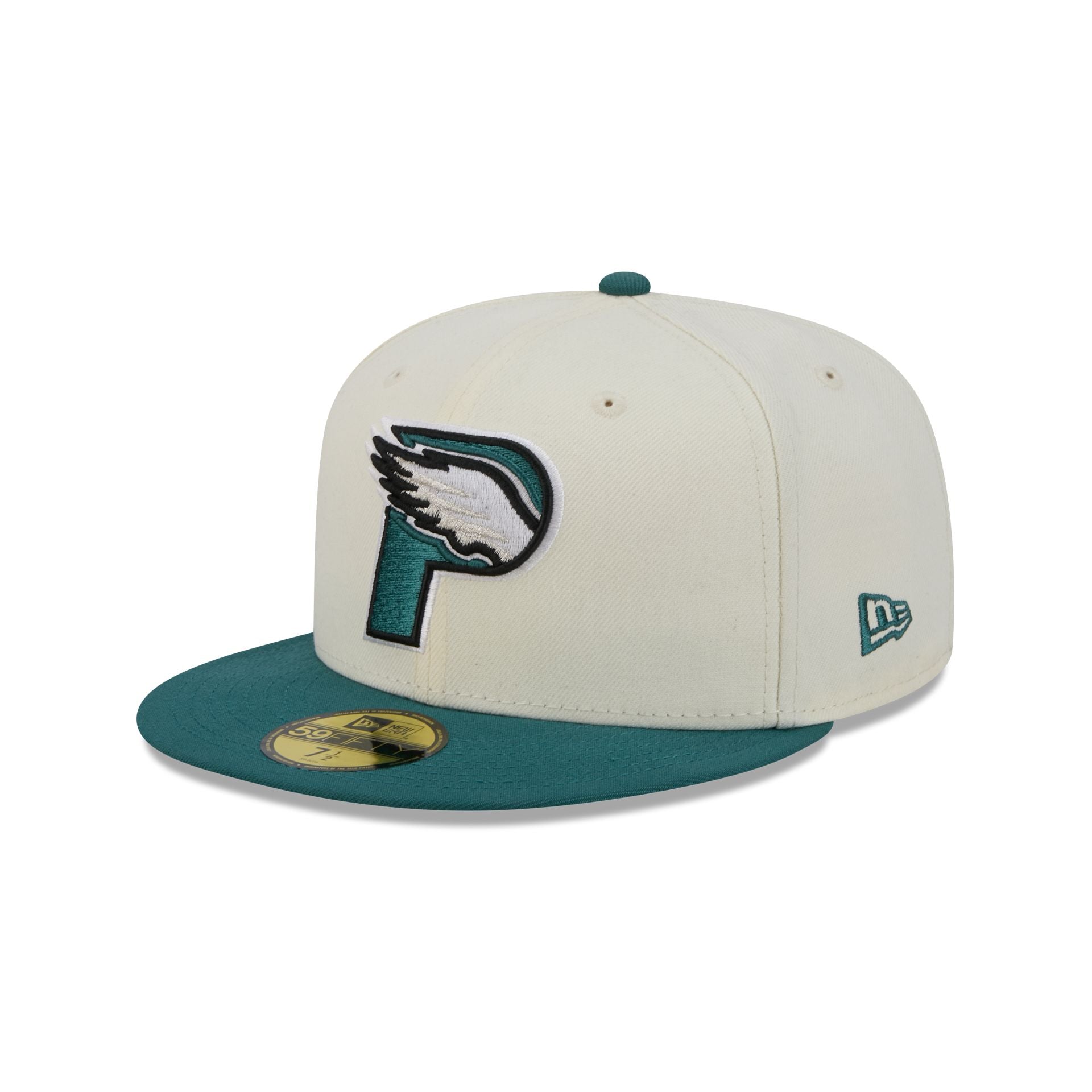 Philadelphia Eagles Deceptor Chrome White 59FIFTY Fitted Hat