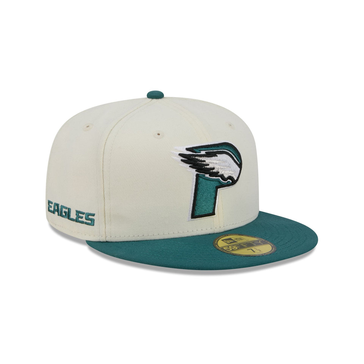 Philadelphia Eagles Deceptor Chrome White 59FIFTY Fitted Hat