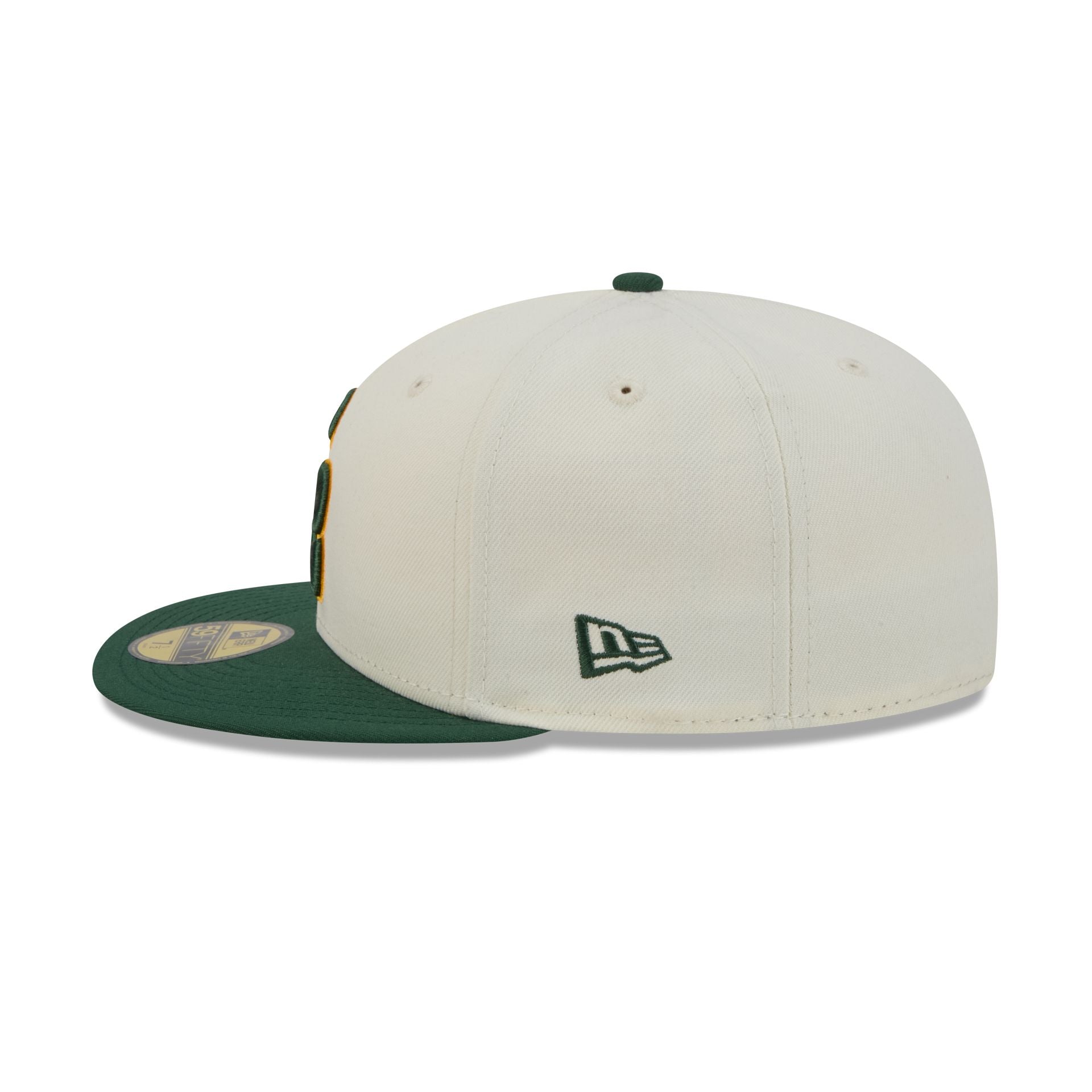 Green Bay Packers Deceptor Chrome White 59FIFTY Fitted Hat