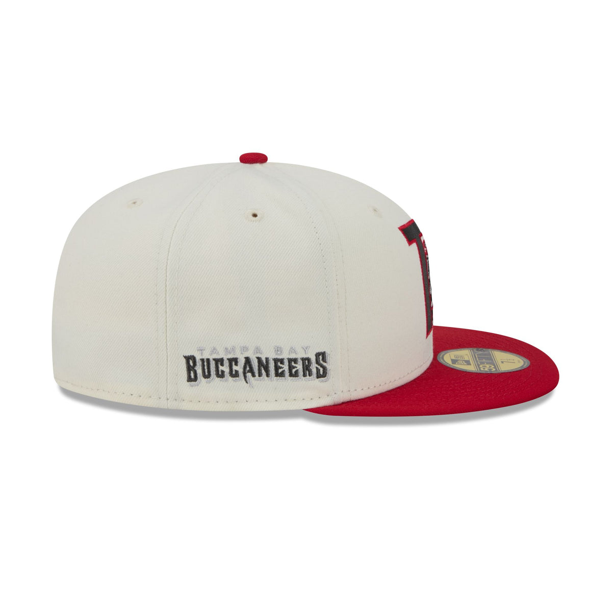 Tampa Bay Buccaneers Deceptor Chrome White 59FIFTY Fitted Hat