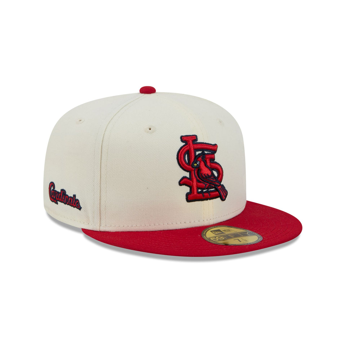 St. Louis Cardinals Deceptor Chrome White 59FIFTY Fitted Hat
