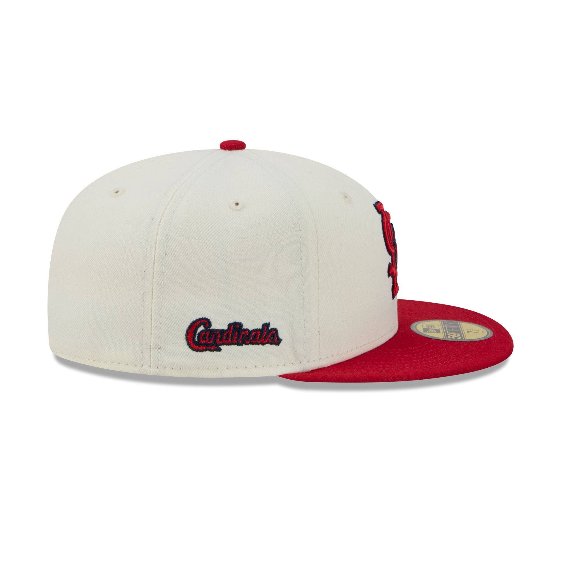 St. Louis Cardinals Deceptor Chrome White 59FIFTY Fitted Hat