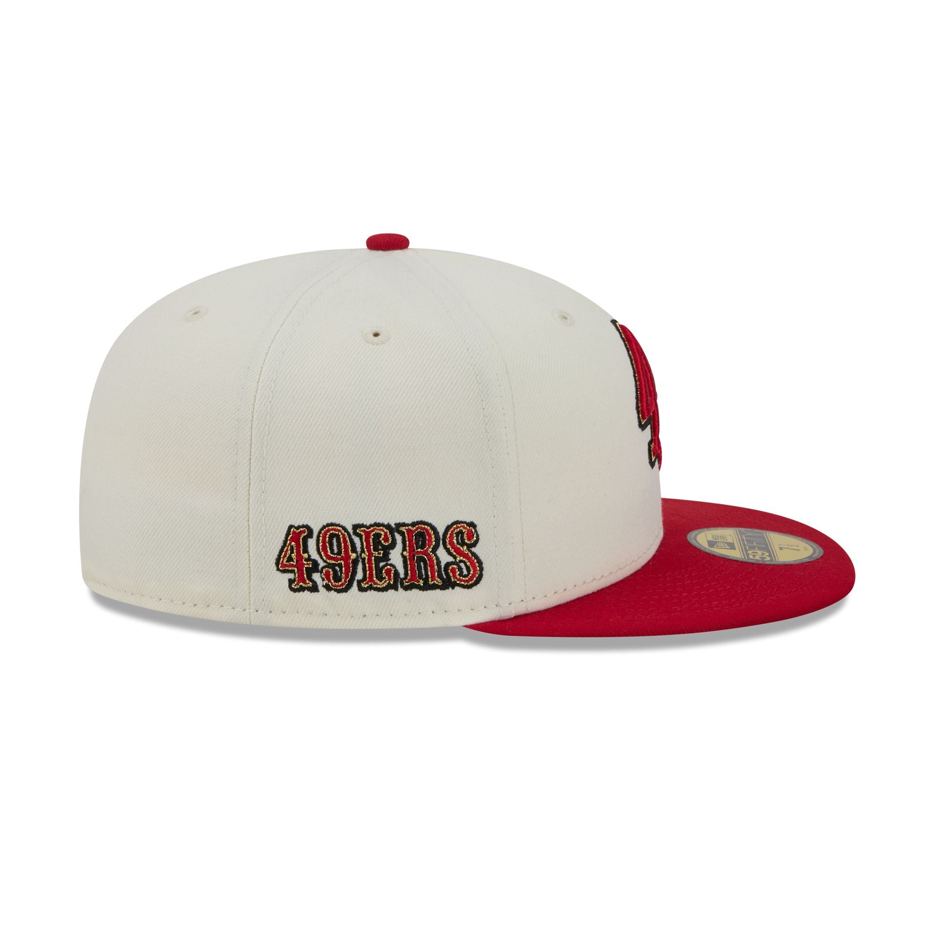 San Francisco 49ers Deceptor Chrome White 59FIFTY Fitted Hat