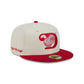 Detroit Red Wings Deceptor Chrome White 59FIFTY Fitted Hat