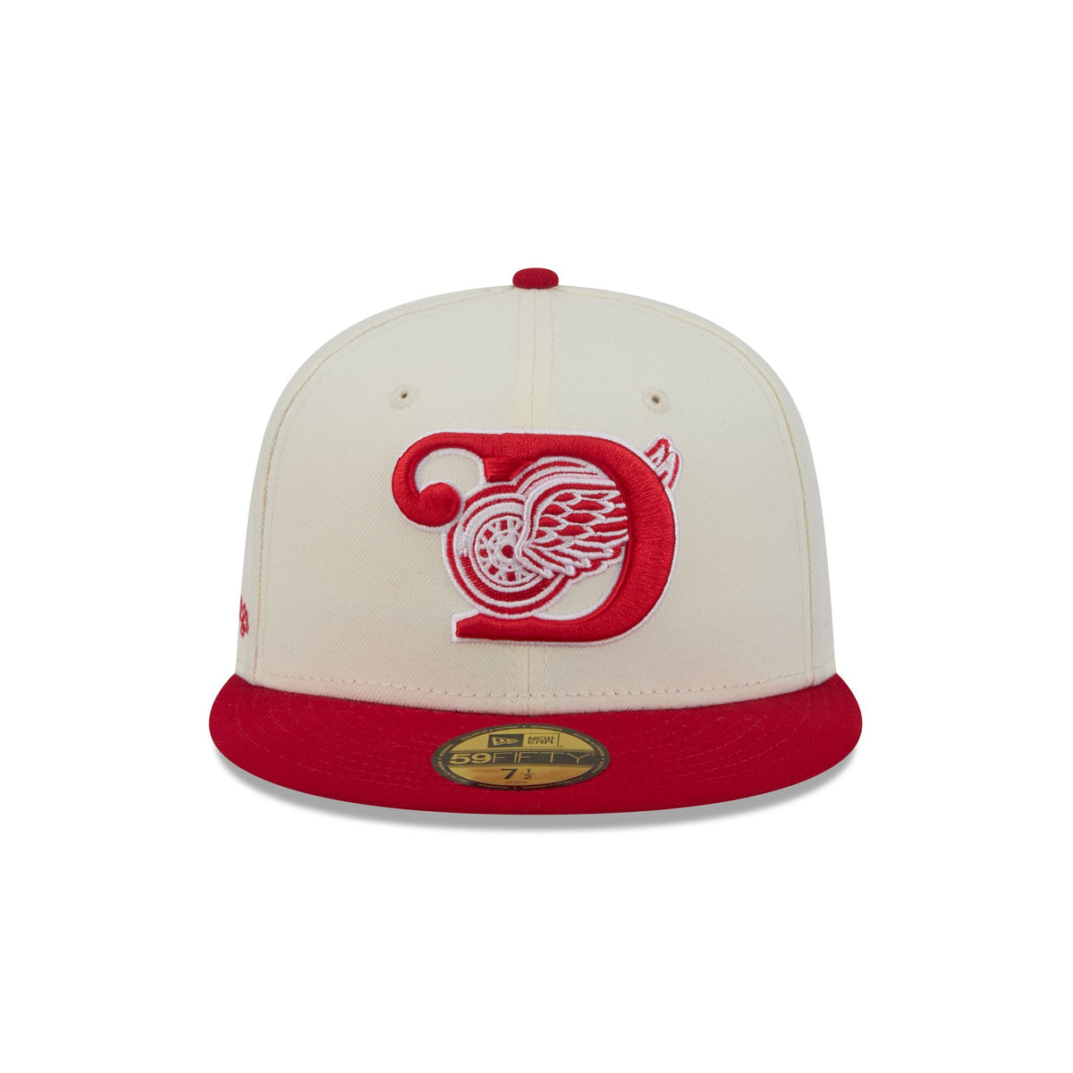 Detroit Red Wings Deceptor Chrome White 59FIFTY Fitted Hat