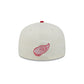 Detroit Red Wings Deceptor Chrome White 59FIFTY Fitted Hat