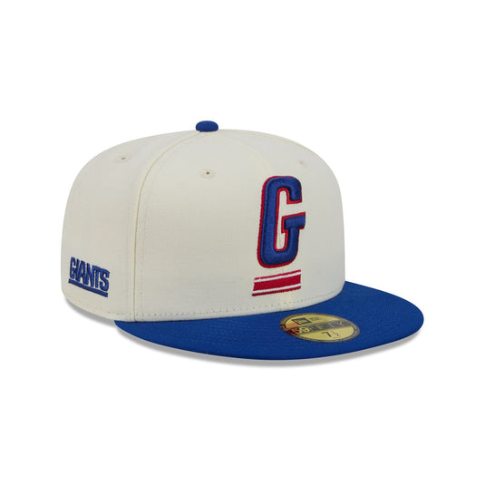 New York Giants Deceptor Chrome White 59FIFTY Fitted Hat