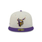 Minnesota Vikings Deceptor Chrome White 59FIFTY Fitted Hat