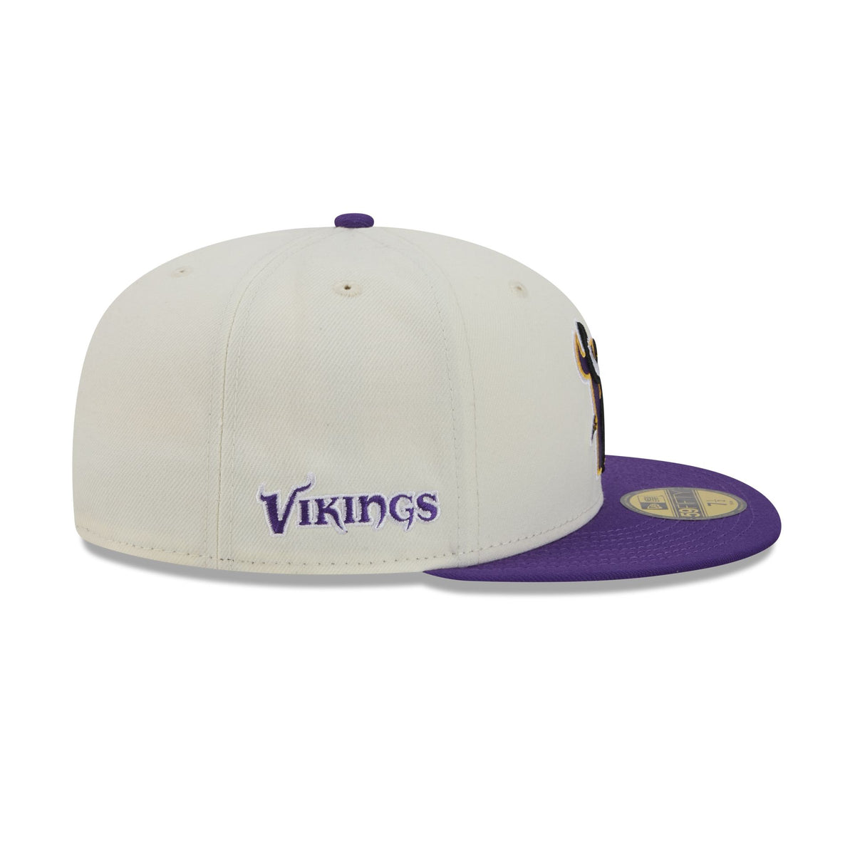 Minnesota Vikings Deceptor Chrome White 59FIFTY Fitted Hat
