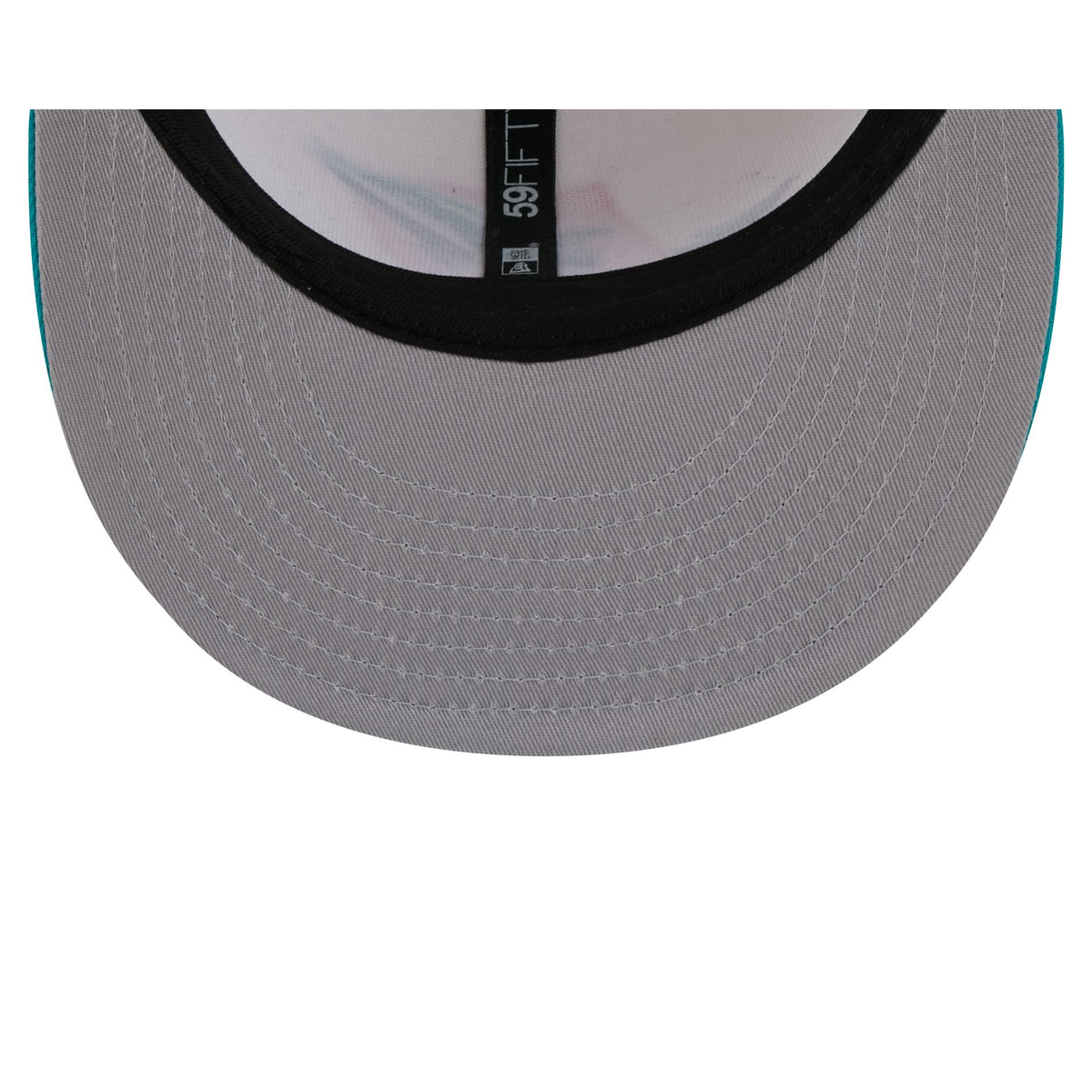 Miami Dolphins Deceptor Chrome White 59FIFTY Fitted Hat
