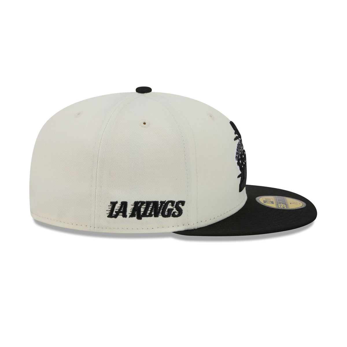 Los Angeles Kings Deceptor Chrome White 59FIFTY Fitted Hat