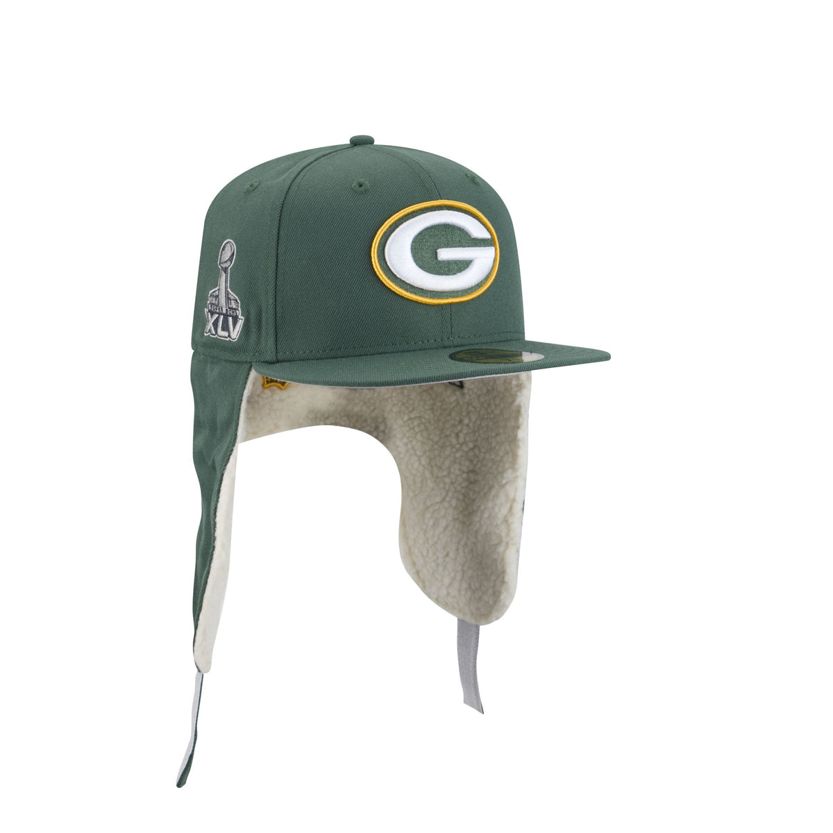 Green Bay Packers Dog Ear 59FIFTY Fitted Hat