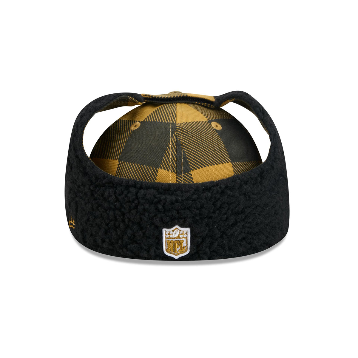 Baltimore Ravens Plaid Split Panel Dog Ear 59FIFTY Fitted Hat