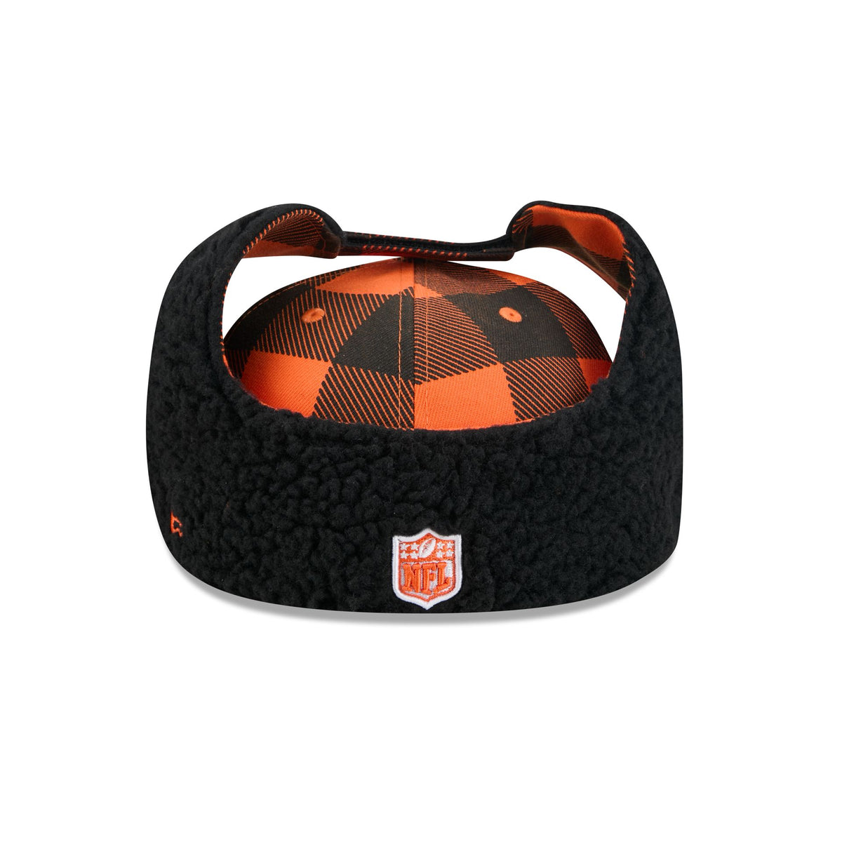Denver Broncos Plaid Split Panel Dog Ear 59FIFTY Fitted Hat