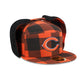 Chicago Bears Plaid Split Panel Dog Ear 59FIFTY Fitted Hat