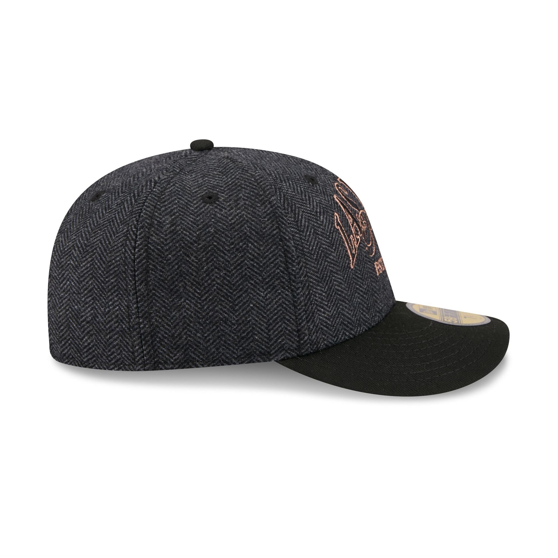 Las Vegas Raiders Black Faux Wool 59FIFTY Fitted Hat