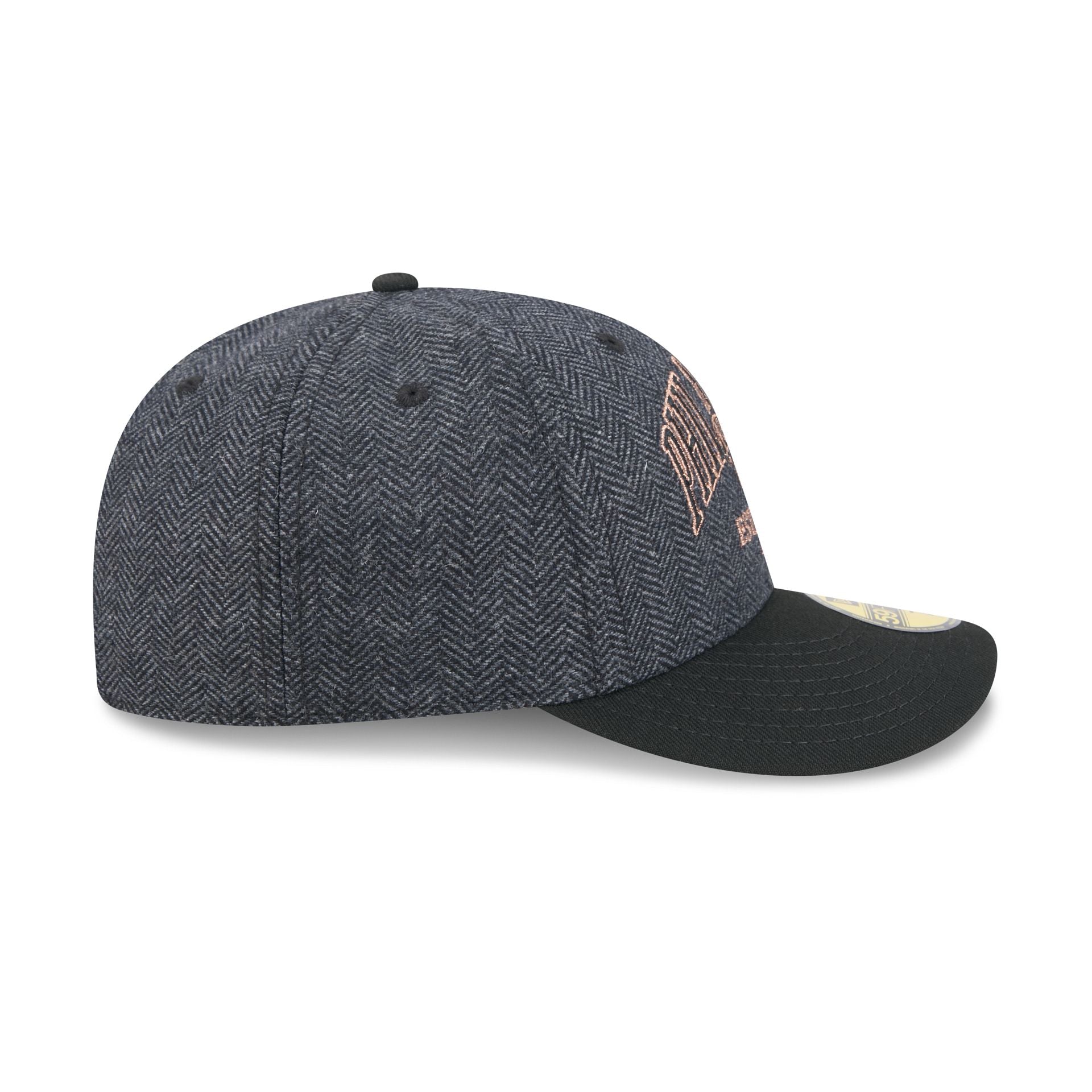 Philadelphia Eagles Black Faux Wool 59FIFTY Fitted Hat