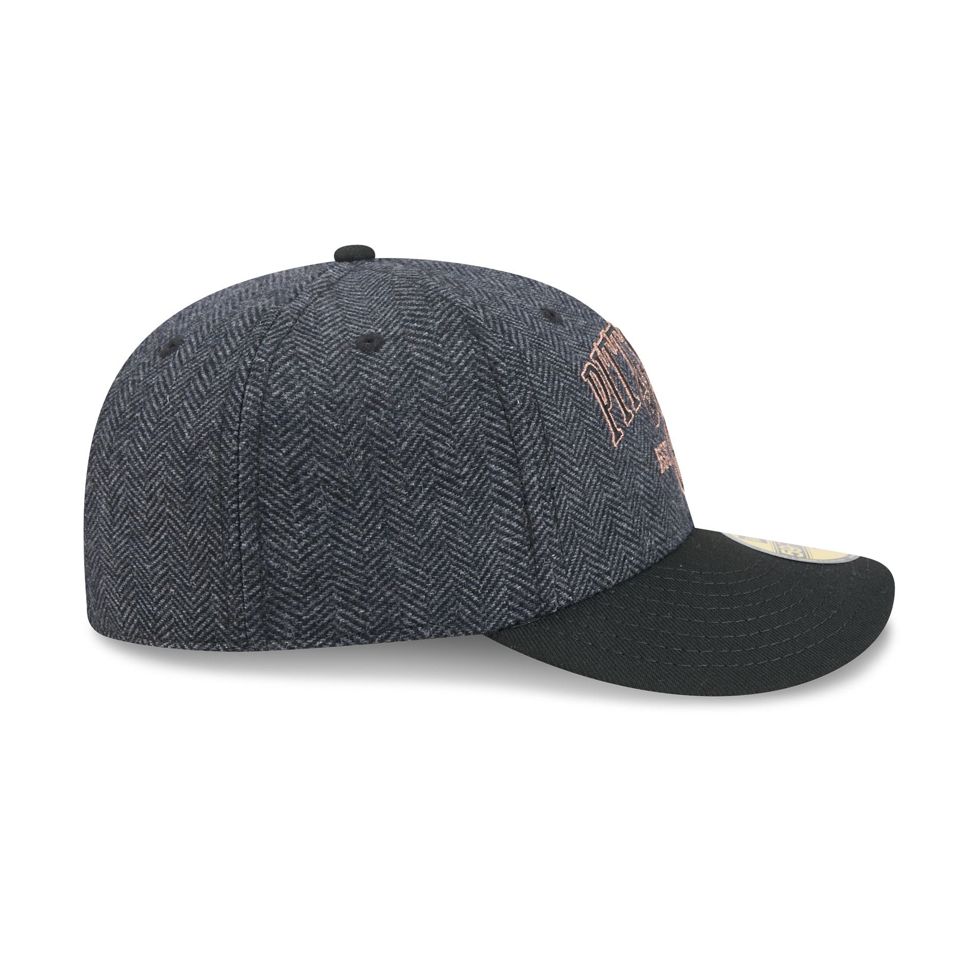 Pittsburgh Steelers Black Faux Wool 59FIFTY Fitted Hat
