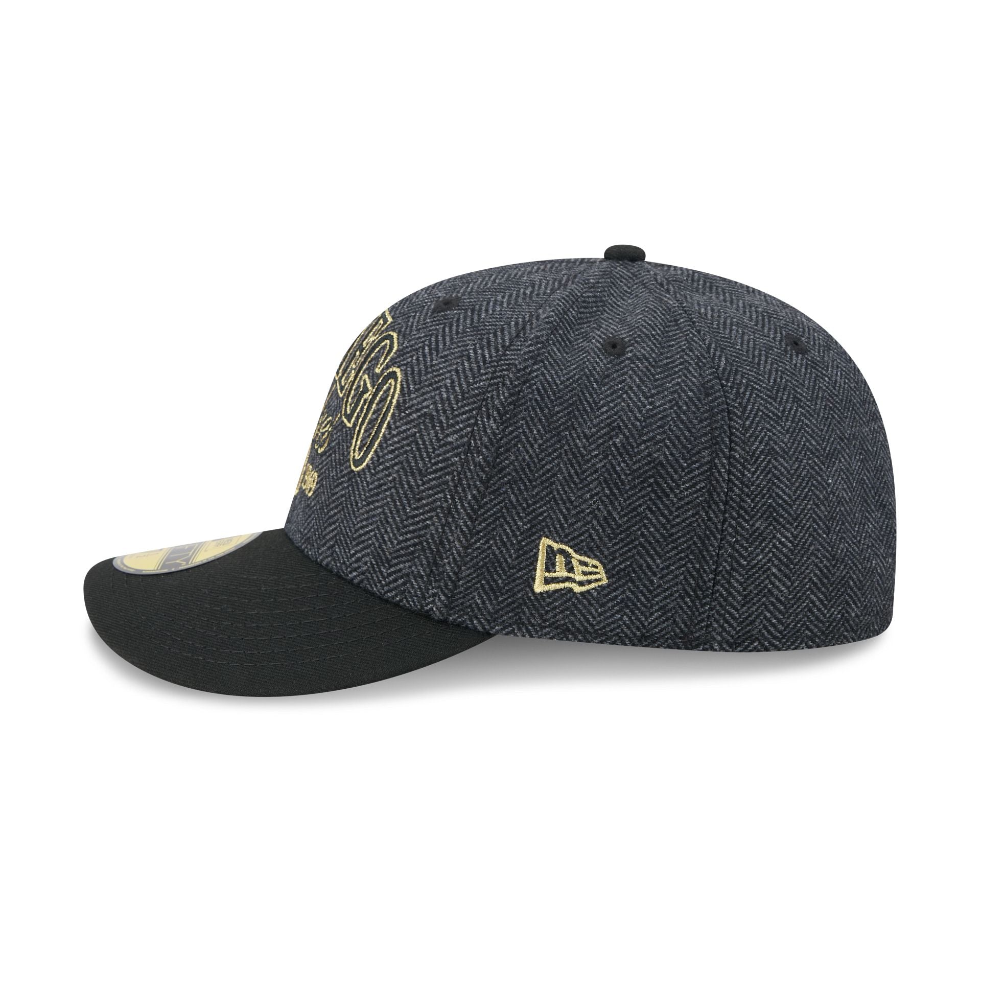 San Diego Padres Black Faux Wool 59FIFTY Fitted Hat