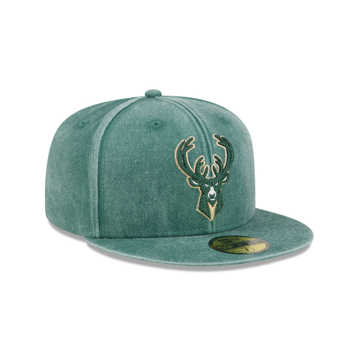 Milwaukee Bucks Washed 59FIFTY Fitted Hat