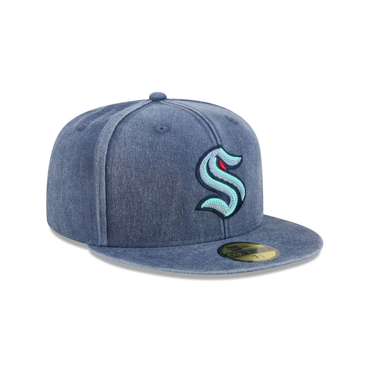 Seattle Kraken Washed 59FIFTY Fitted Hat