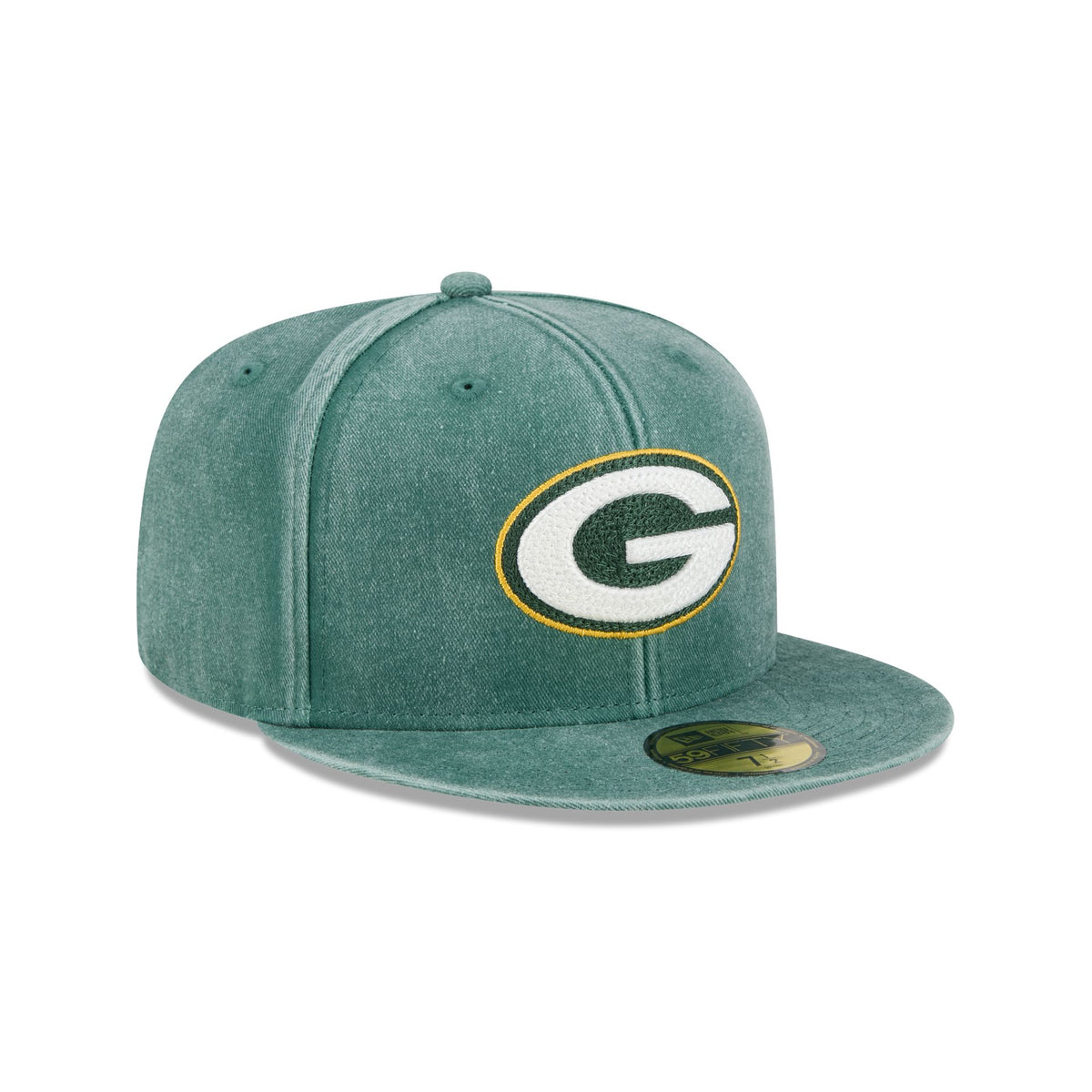 Green Bay Packers Washed 59FIFTY Fitted Hat