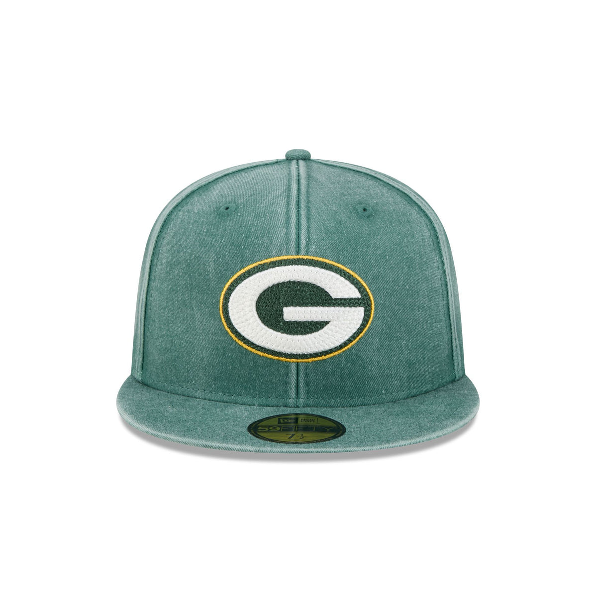 Green Bay Packers Washed 59FIFTY Fitted Hat
