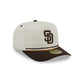 San Diego Padres Vintage Stripe 59FIFTY A-Frame Fitted Hat
