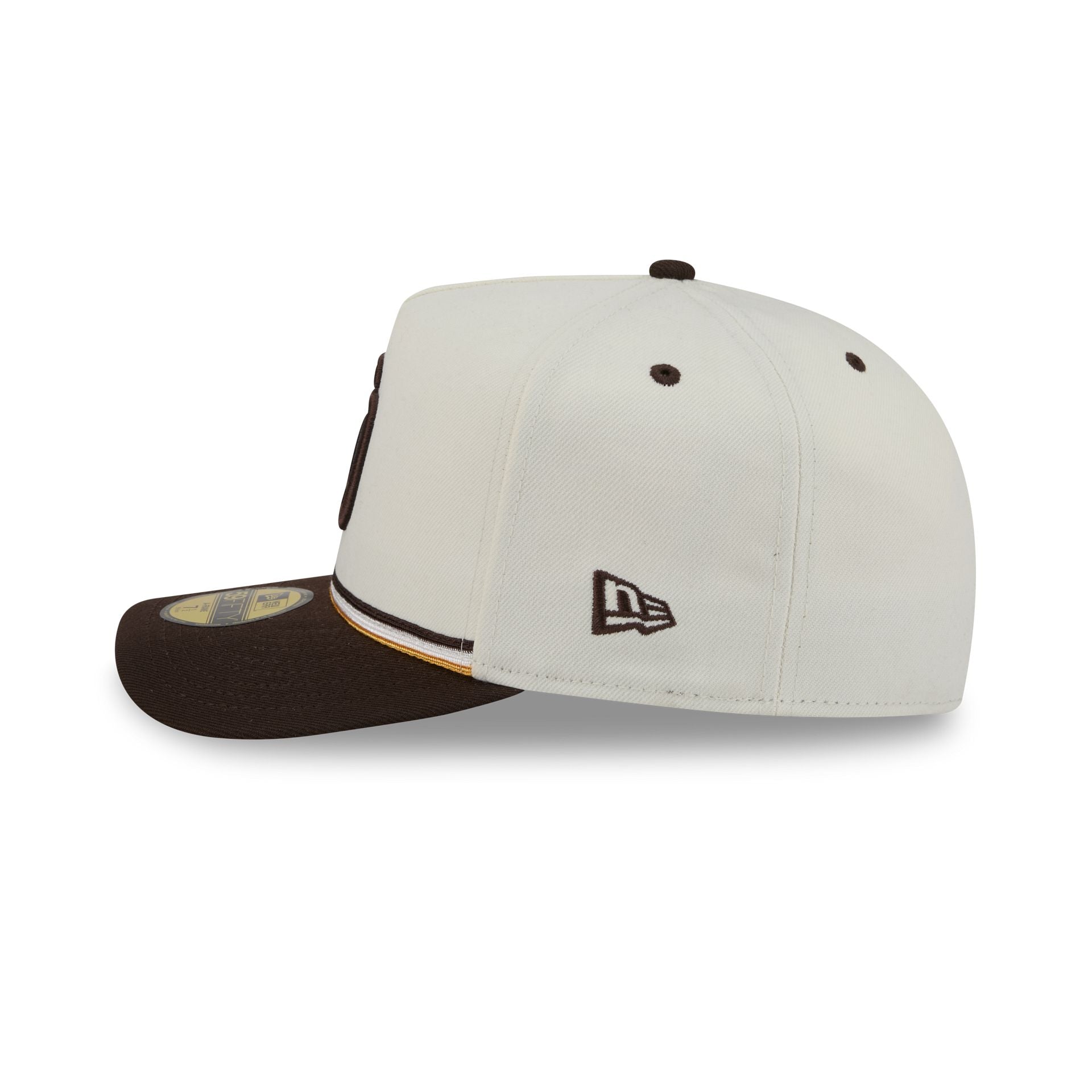 San Diego Padres Vintage Stripe 59FIFTY A-Frame Fitted Hat