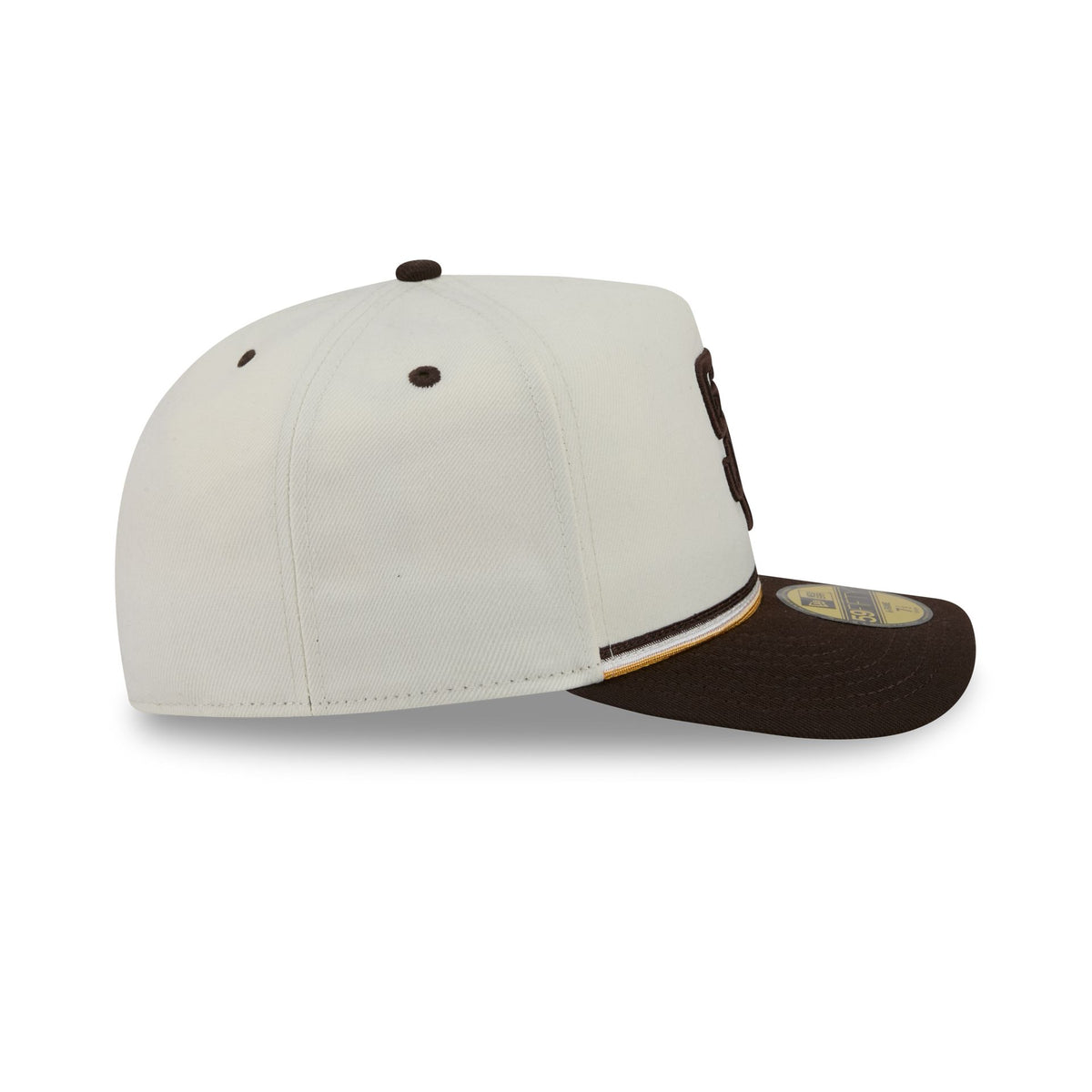 San Diego Padres Vintage Stripe 59FIFTY A-Frame Fitted Hat