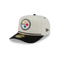 Pittsburgh Steelers Vintage Stripe 59FIFTY A-Frame Fitted Hat